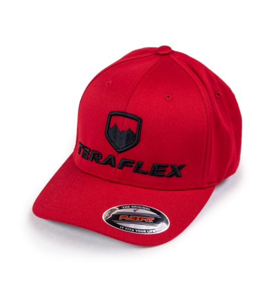 Picture of Premium FlexFit Hat Red Large / XL TeraFlex