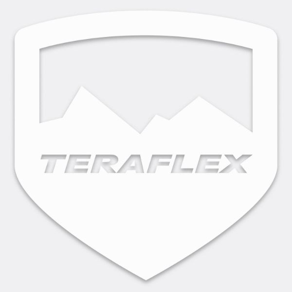 Picture of Icon Sticker 4.5 Inch White TeraFlex