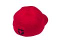 Picture of Falcon Shocks FlexFit Curved Visor Hat Red/Black Small/Medium 