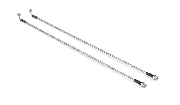 Picture of Jeep JL and Jeep JT 33 Inch Stainless-Steel Braided Brake Line Kit Rear TeraFlex