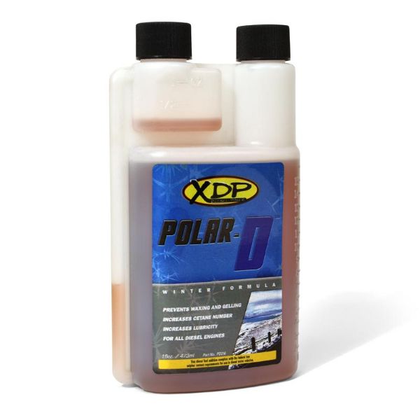 Picture of Diesel Fuel Additive Polar-D Winter Formula All Diesel Engines 16 Oz Bottle Treats 125 Gallons XDP