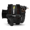 Picture of Wrinkle Black HD High Output Alternator 2008-2010 Ford 6.4L Powerstroke XD353 XDP