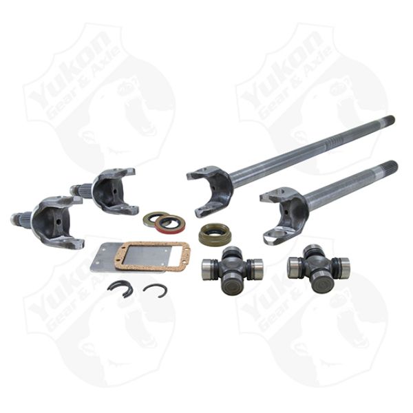 Picture of Dana 44 Chromoly Axle Kit Replacement 1971-1977 Bronco Spicer U Joints Yukon Gear & Axle