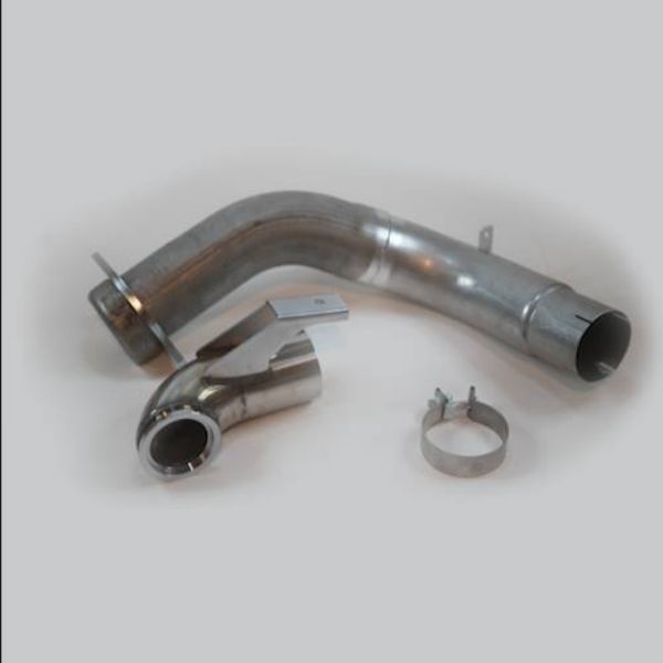 Picture of Stainless Steel Down Pipe For 2015-2019 6.7 Power Stroke Diesel No Limit