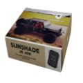 Picture of Jeep Wrangler Sunshade For 07-18 Wrangler JK 4 Door Black Nylon Combat Off Road