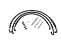 Picture of 2011-2014 GM Duramax Heavy Duty Replacement Transmission Cooler Lines 2011-2014 GM 2500/3500 Fleece Performance
