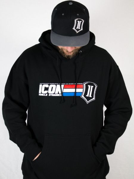 Picture of ICON GI-Logo Hoodie – Black, Extra Large