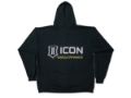 Picture of ICON Standard-Logo Hoodie – Black, Medium