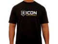 Picture of ICON R&D-Logo Tee – Black, Large