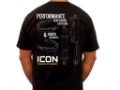Picture of ICON R&D-Logo Tee – Black, Extra Large