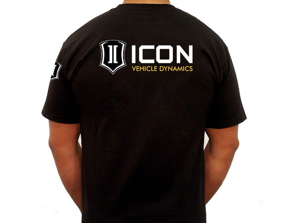 Picture of ICON Standard-Logo Tee – Black, Medium