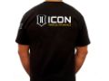 Picture of ICON Standard-Logo Tee – Black, Small
