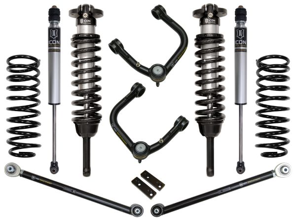 Picture of ICON 03-09 4Runner/FJ Cruiser 0-3.5" Lift Stage 3 Suspension System, Tubular UCA