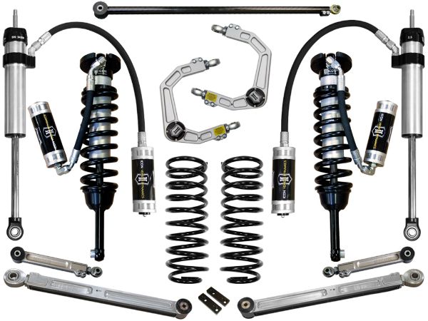 Picture of ICON 03-09 4Runner/FJ Cruiser 0-3.5" Lift, Stage 6 Suspension System, Billet UCA