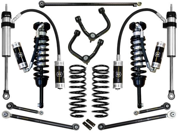 Picture of ICON 03-09 4Runner/FJ Cruiser 0-3.5" Lift Stage 6 Suspension System, Tubular UCA