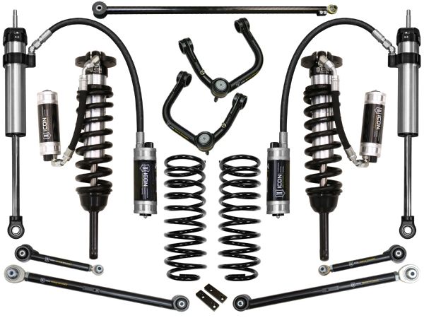 Picture of ICON 03-09 4Runner/FJ Cruiser 0-3.5" Lift Stage 7 Suspension System, Tubular UCA
