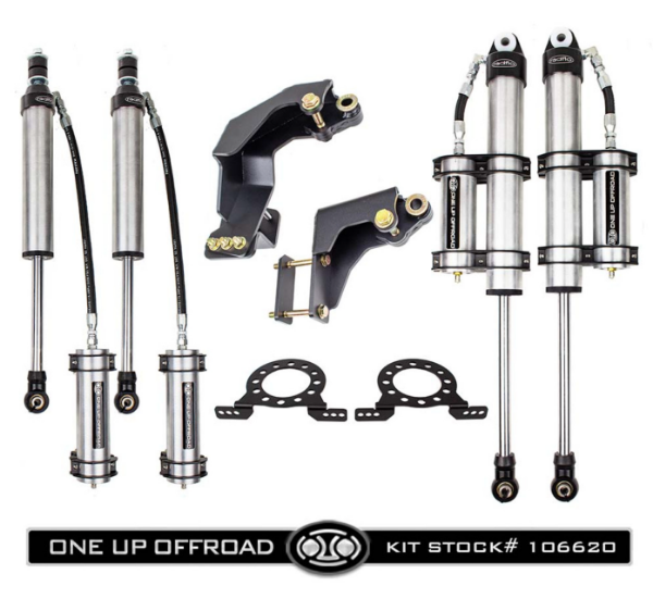 Picture of OUO 2017+ Ford 7"-9" Lift 2.5 Remote Resi Shock Kit