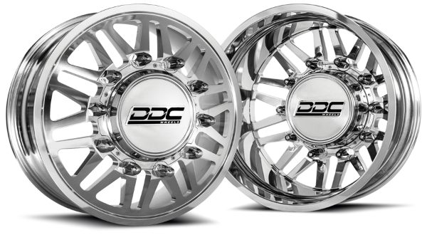 Picture of Super Duty Dually Wheel Kit F-350 05-23 F-450 11-14 Aftermath Polished 22X8.25 8X200 12.50