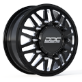Picture of Super Duty/Ram Dually Wheel Kit F-450 05-10 F-450 15-22 Ram 4500 08-22 Aftermath Black/Milled 20X8.25 10X225 12.50