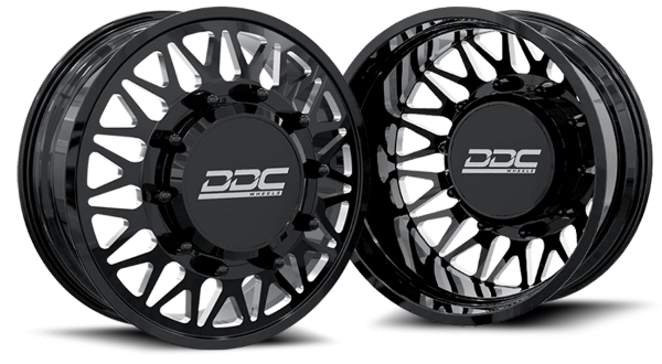 Picture of Dually Wheels The Mesh Forged 20x8.25 8x170 Black/Mill 99-04 Ford F-350 DDC Wheels