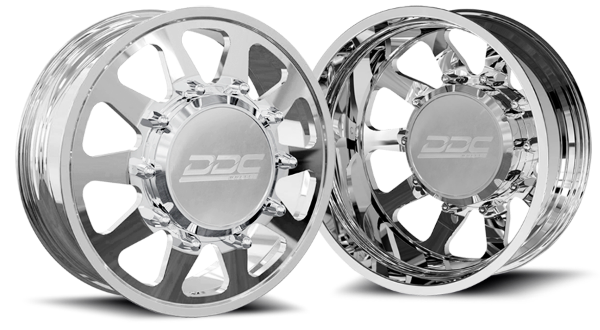 Picture of Dually Wheels The Ten Forged 20x8.25 8x200 Polished 05-23 Ford F-350 11-14 Ford F-450 19-23 Dodge Ram 3500 DDC Wheels
