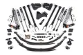 Picture of BDS 4" Lift Kit W/ 4-Link FOX 2.5 Performance Elite Coil-Over Conversion Ford F250/F350 Super Duty (17-19) 4WD Diesel