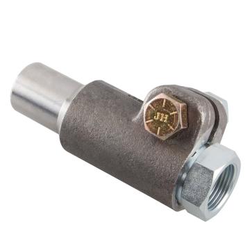 Double Adjuster Tube Adapter 7/8 Inch-14 Left Hand Thread 1 Inch ID Tube Synergy MFG