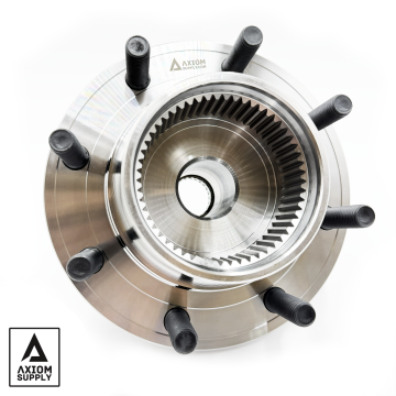 Front Wheel Bearing and Hub Assembly Fine Thread Studs For 1999–2004 Ford F250/F350 Superduty 4WD 2000–2005 Excursion Axiom Supply