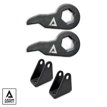 Leveling Kit Stage 1 Up to 2 Inch For 01-10 Silverado/Sierra 2500/3500 HD 8 Lug Axiom Supply