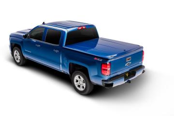 Tonneau Cover LUX 2007-2013 Chevrolet Silverado 5 Foot 9 Inch Bed Crew Cab Black UnderCover