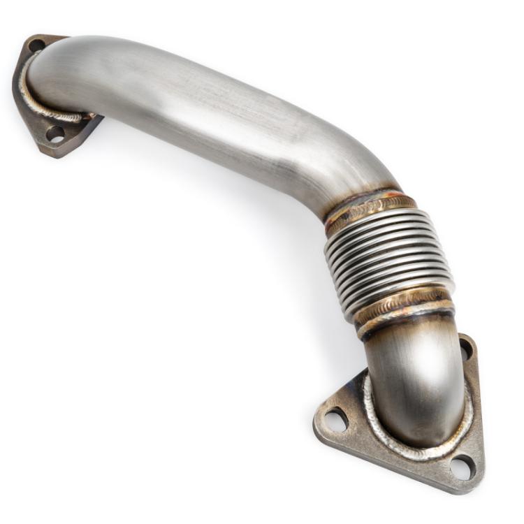 GM 6.6L Duramax Replacement Up-Pipe (Passenger Side) for OEM Exhaust Manifold 2001-2004 Fed