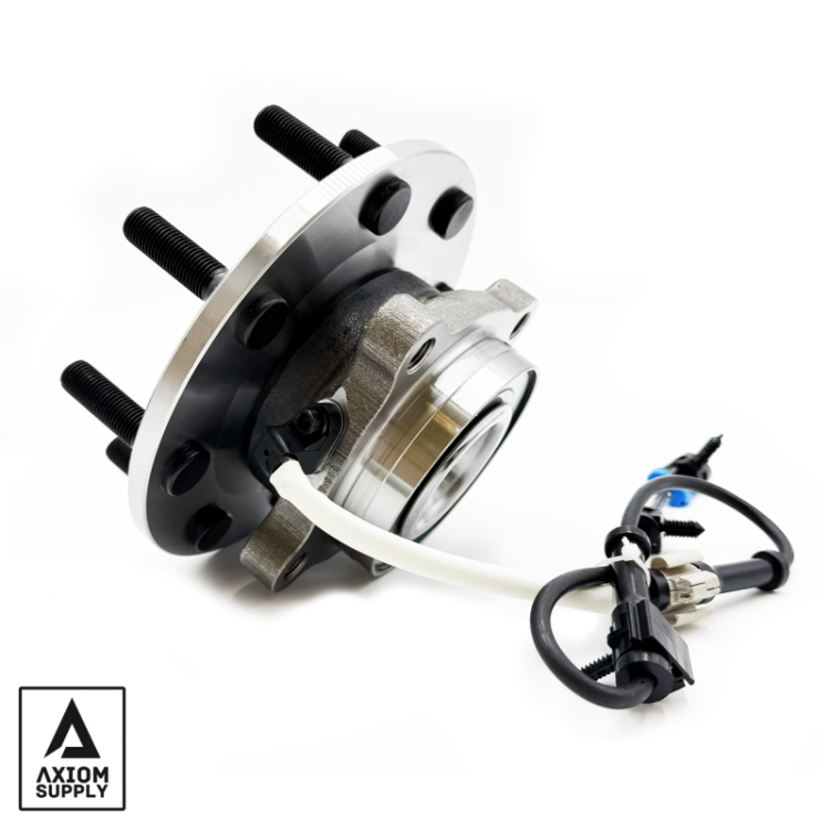 Front Wheel Bearing and Hub Assembly For 2007.5–2010 Silverado/Sierra 2500/3500 New Body Style Axiom Supply