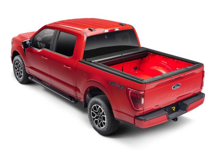 M-Series XT Locking Retractable Truck Bed Cover for 2021-2025 Ford F-150 5' 7 inch Bed (Includes Lightning) Roll N Lock