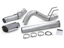Monster Exhaust System 5-inch Single Exit Chrome Tip 17-24 Ford F250/F350/F450 6.7L Banks Power