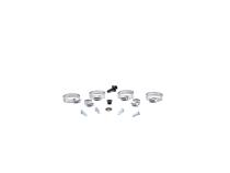 2001-2005 Chevrolet / GMC Billet Forward Facing Thermostat Housing Kit Polar White
